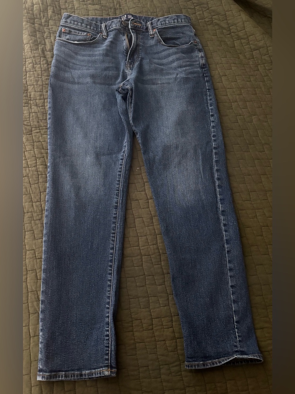 GAP Men's Blue Straight Taper Jeans 33x32